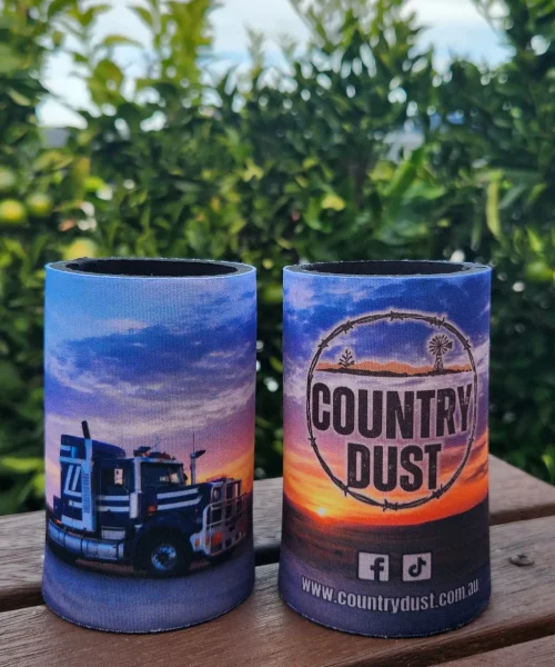Country Dust Stubby/Can Coolers - 3 Designs