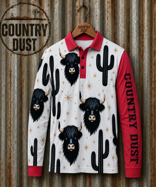 Dusty Plains Kenworth 509 truck polo shirt for Australian truck enthusiasts