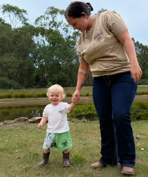 Layne & mum
