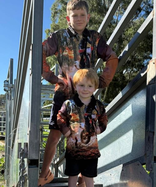 Kids Dirt Bike Polo Shirt